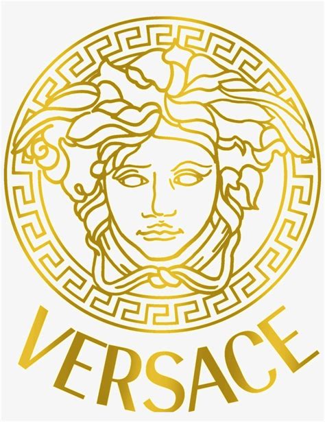 versace logo color.